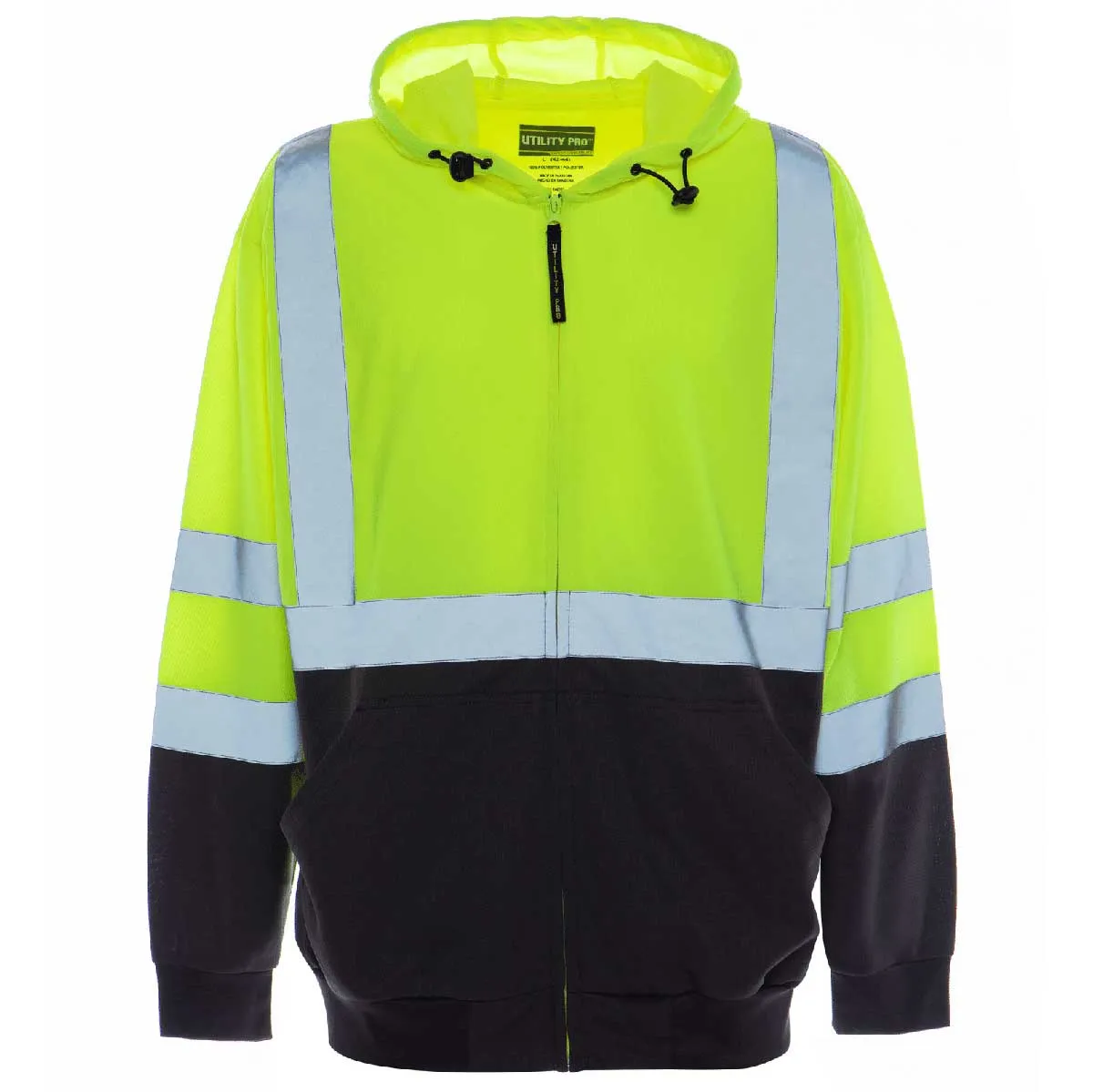 Utility Pro ANSI Class 3 Lightweight Mesh Hi-Vis Full-Zip Jacket