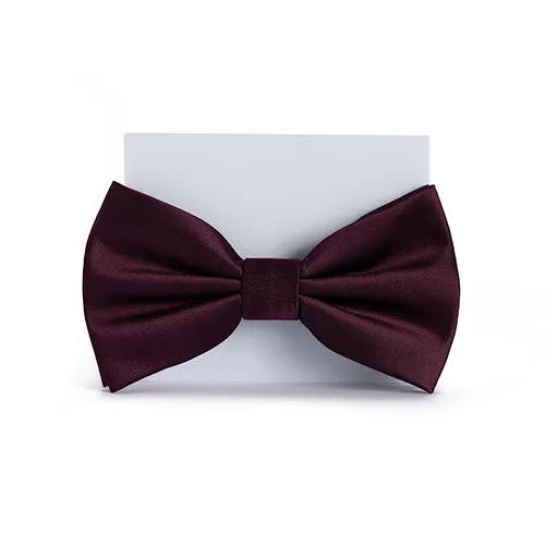 Wine Purple Bow Tie