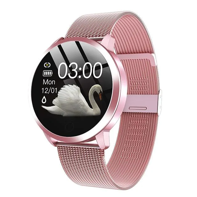 Women Physiological Cycle, Heart Rate & Blood Pressure Monitor Smart Watches